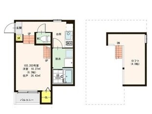 ルーチェの物件間取画像